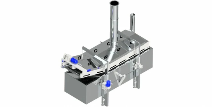 branqueador de tambor rotativo