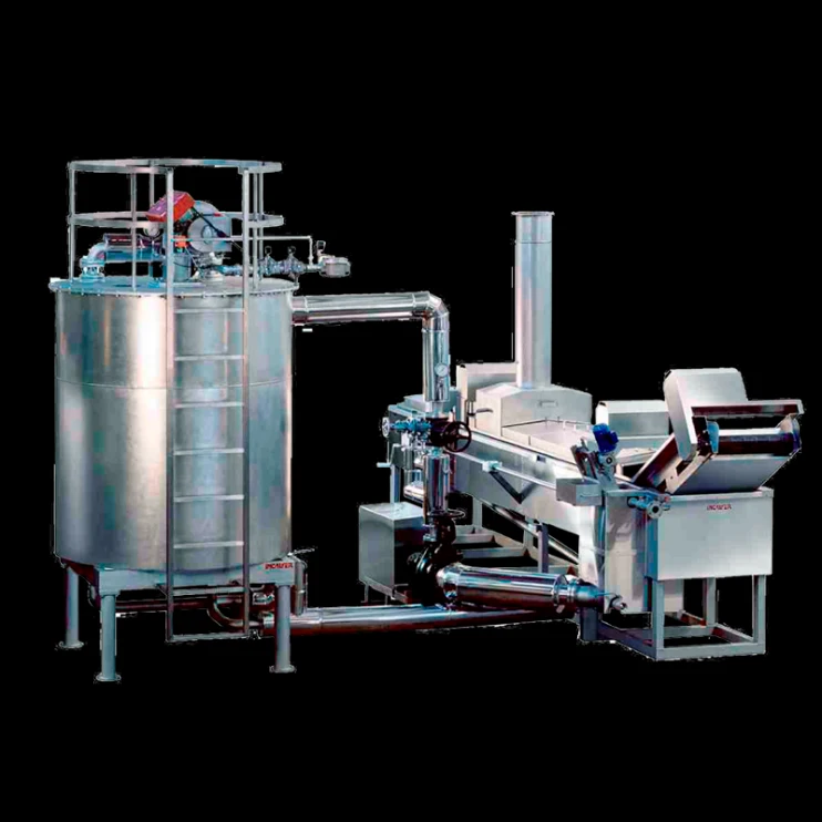 equipamento para produção de batata pré frita congelada