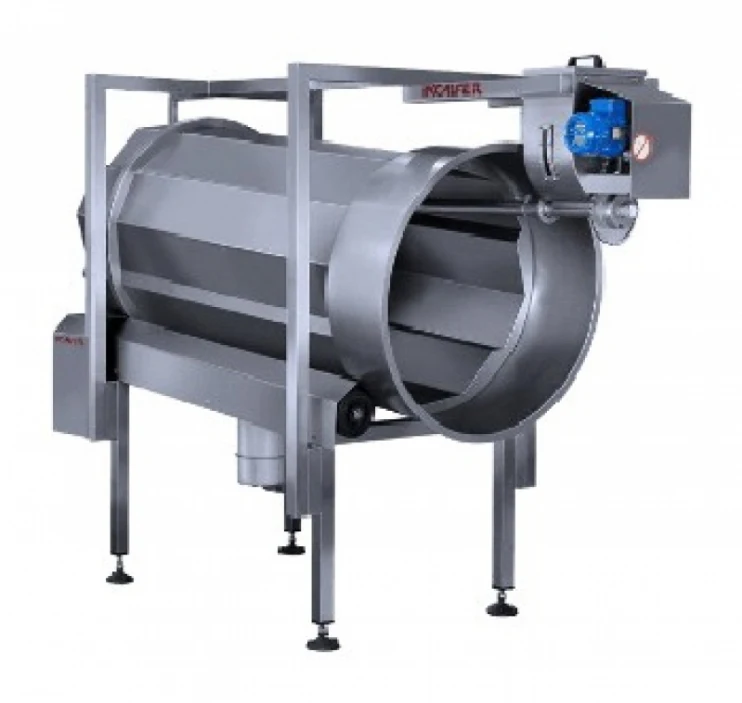 salgador temperador rotativo