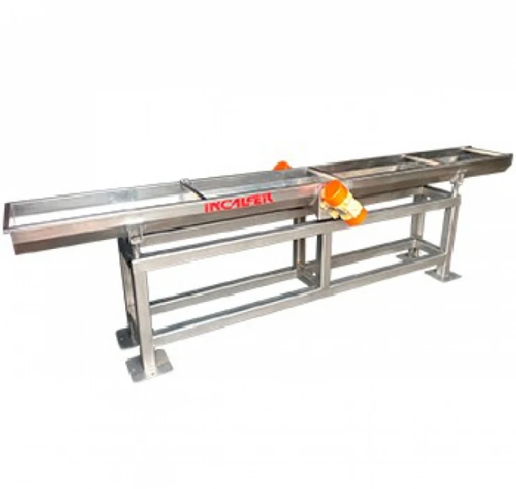 transportador de pellets vibratório